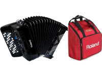 <b>Roland FR-1XB BK Acordeón Botones Negro + FUNDA TRANSPORTE Roland</b> <b>Roland FR-1XB BK Acordeón Botones Negro + FUNDA TRANSPORTE Roland</b>